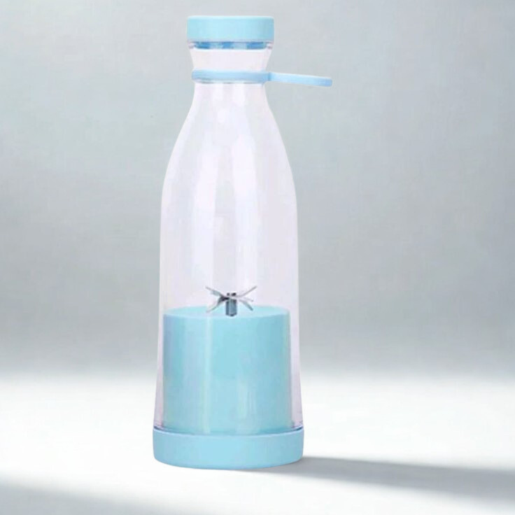 Aesthetic Portable Blender | 2-in-1 Juicer Bottle | Mini Electric Juicer