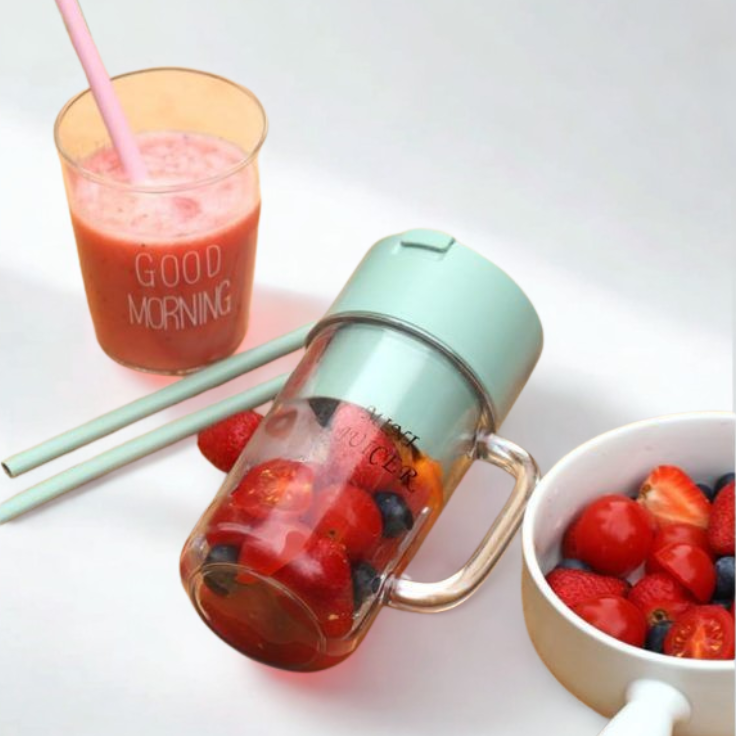 Juicer Crusher Mug | Portable Blender | Outdoor Juicing Cup