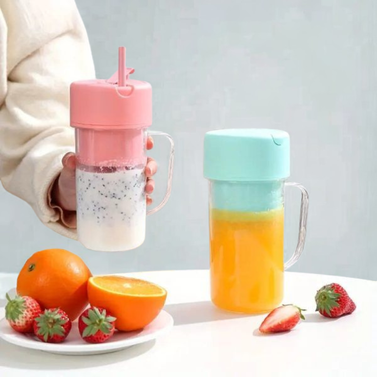 Juicer Crusher Mug | Portable Blender | Outdoor Juicing Cup