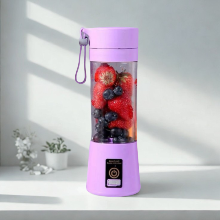Portable Electric Blender | USB Rechargeable Juicer Blender 6 Blades