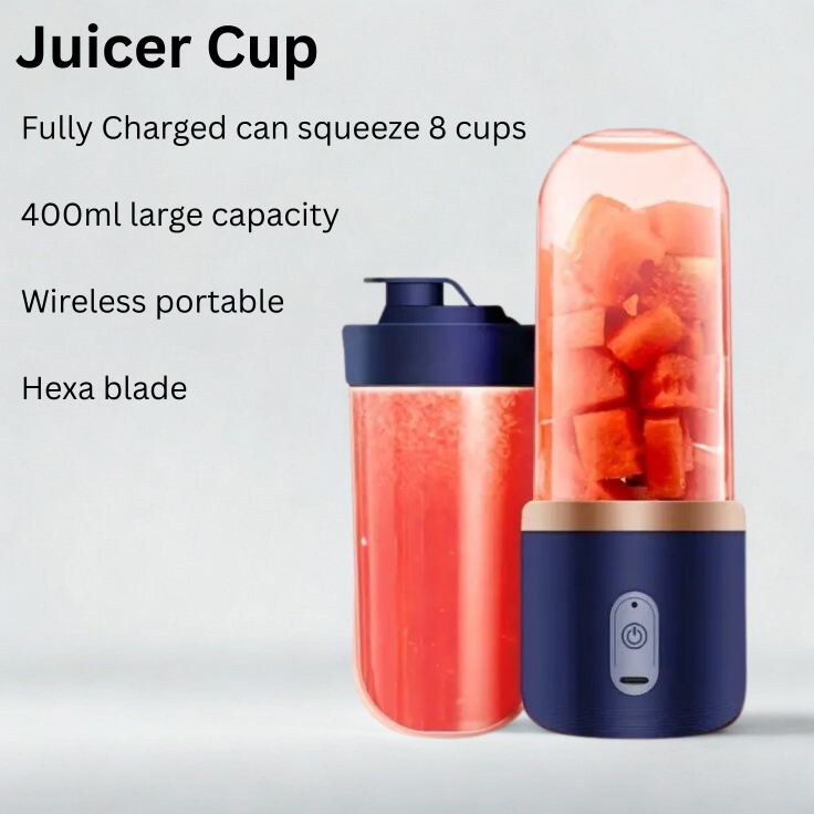 Rechargeable Portable USB Juicer Blender | Small Portable Juicer